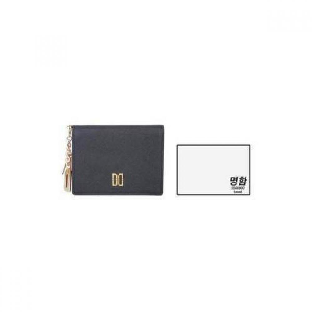 Daks Black Contrast Decorative Card Wallet Dcwa4e012bk