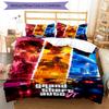 3pcs GTA 6 Bedding Set Duvet Cover Closure Includes 1 Duvet Cover & 2 Pillowcases, Soft and Comfortable for All Seasons.