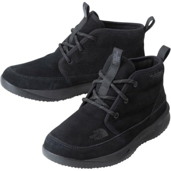The North Face W Nuptse Chukka WP Suede TNF Black 5 Black/TNF