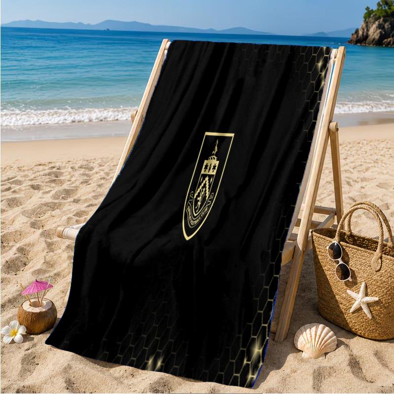 Burnley Football Club Strandtuch Mikrofaser Strandtuch, Leicht und Schnelltrocknend, für Sommerreisen, Schwimmbad Fan Geburtstagsgeschenk