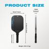 T700 Carbon Fiber Pickleball Paddle Wave Trufoam EPP Foam Core Hot Press Ultra Light Paddle