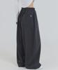 PIANER Cut-Out Stitch Balloon Sweatpants (Charcoal)