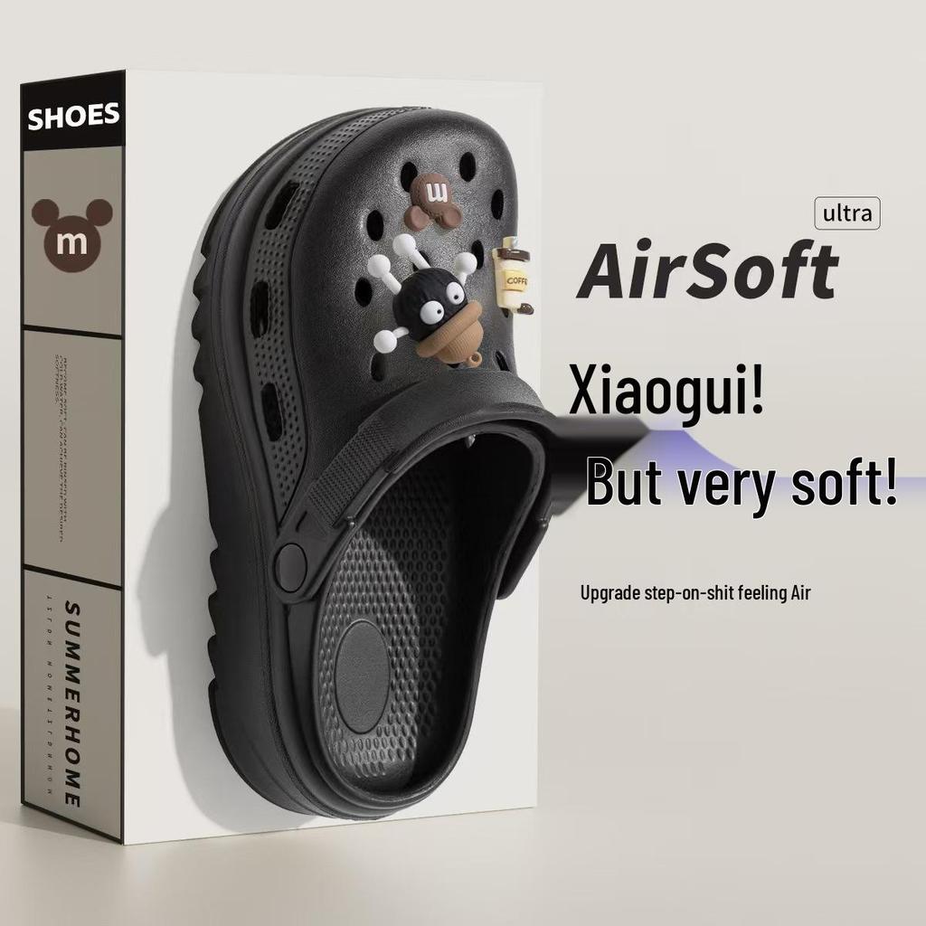 Women's Thick-Soled Non-Slip Summer Sandals: Breathable, Outdoor-Ready, Comfortable Slippers