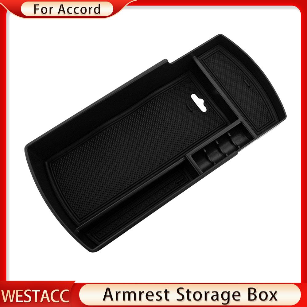 Aufbewahrungsbox für die zentrale Armlehne des Autos für Honda Accord 10. Inspire 2018 – Container-Tablett-Halter-Organizer