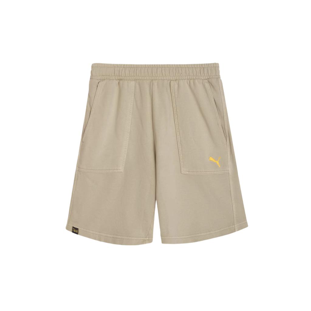 PUMA Casual Shorts Men's Roasted Almond Moderate 633137-68