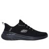 Skechers Bounder 2.0 Almir Comfortable Fashionable Simple Versatile Popular Low-Top Casual Shoes Men Sneaker Black 233031-BBK