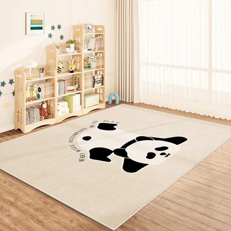 Cartoon Living Room Rug Children's Room Bedroom Soundproof Floor Mat Crawl Mat Play Mat Non-Slip Carpet Home Decor