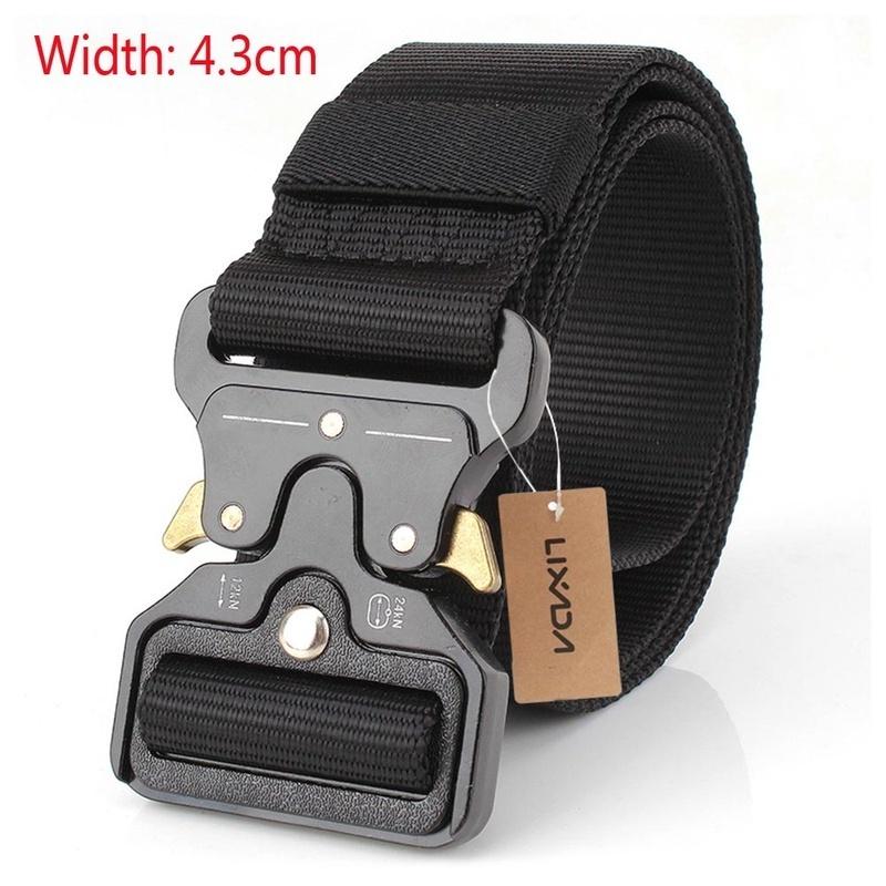 Cinturón Táctico Shono - Estilo Militar De Lona Y Nailon - HY02