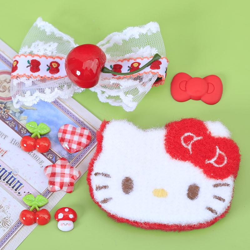 Xiaohongshu-Style Shoe and Hair Accessories: Hole Shoes Decorations, Hair Clips, Ties, Refrigerator Magnets