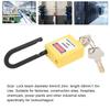 Lockout Tagout High Heat Impact Includes for Electrical Factory Work Maintenance and and Disaster Prevention Padlock, Insulated, Strength,