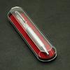 Rhombic Case Pen Storage Box Stationery Organizer School Office Use Transparent