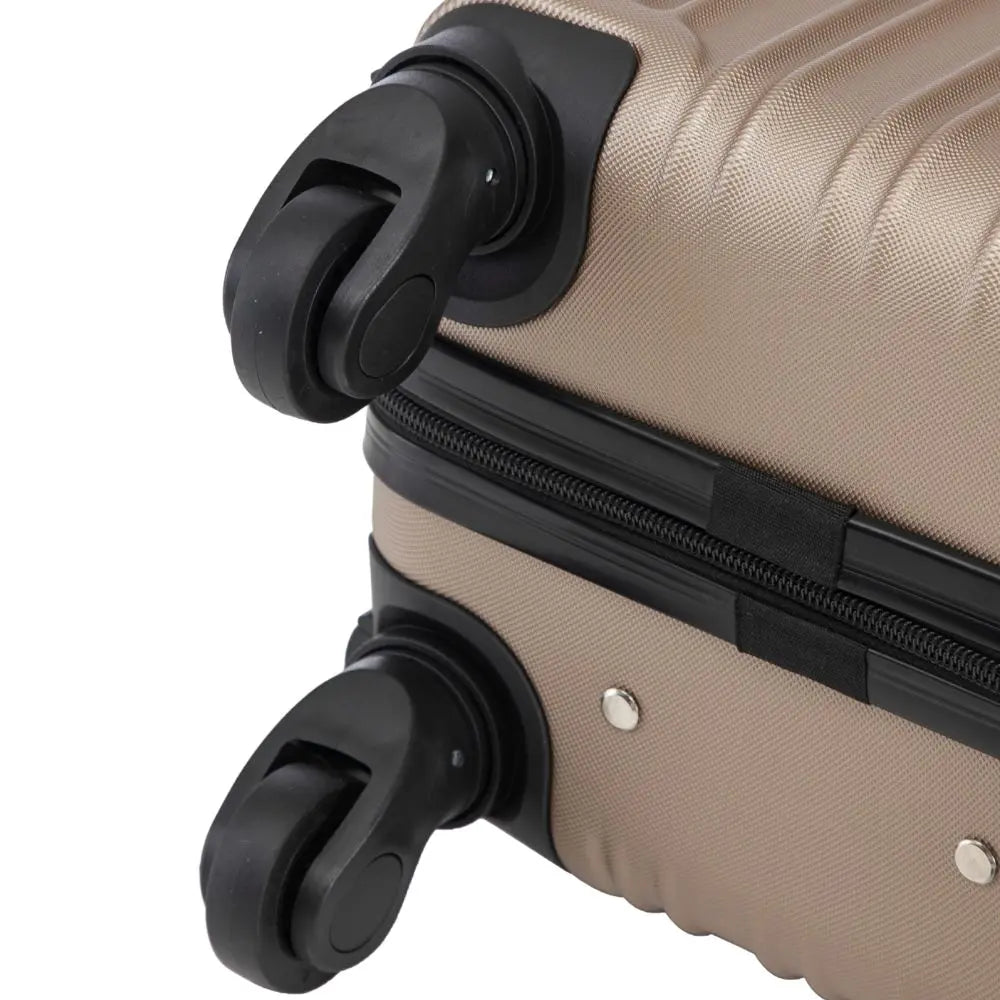 Wings Free Carry On Harrier Champagne Cabin Suitcase