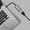 Qoltec Adapter Aluminiowa Przejściówka USB-C 3.1 MHL na HDMI 4K | 60Hz | 32AWG  do Laptop Smartfon