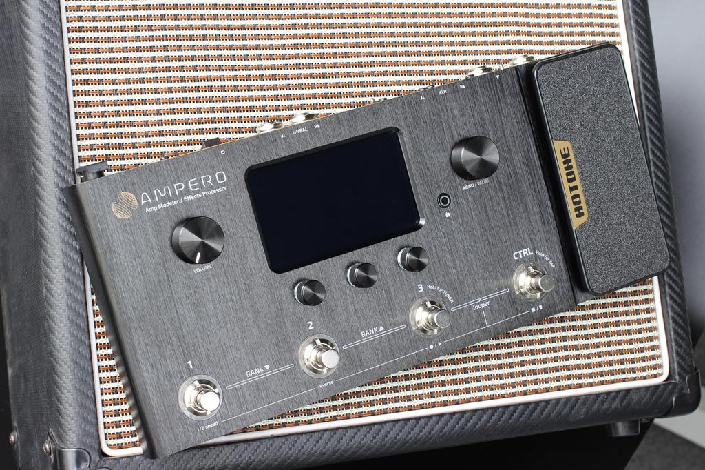 HOTONE Multi Amp Modeler Effects Processor “AMPERO” & []