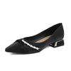 Fashion Luxury Women's Pumps Women's Fashion Pointed Toe Comfortable Non-slip Mid-heel Single Shoes Women Wedding Party Shoes