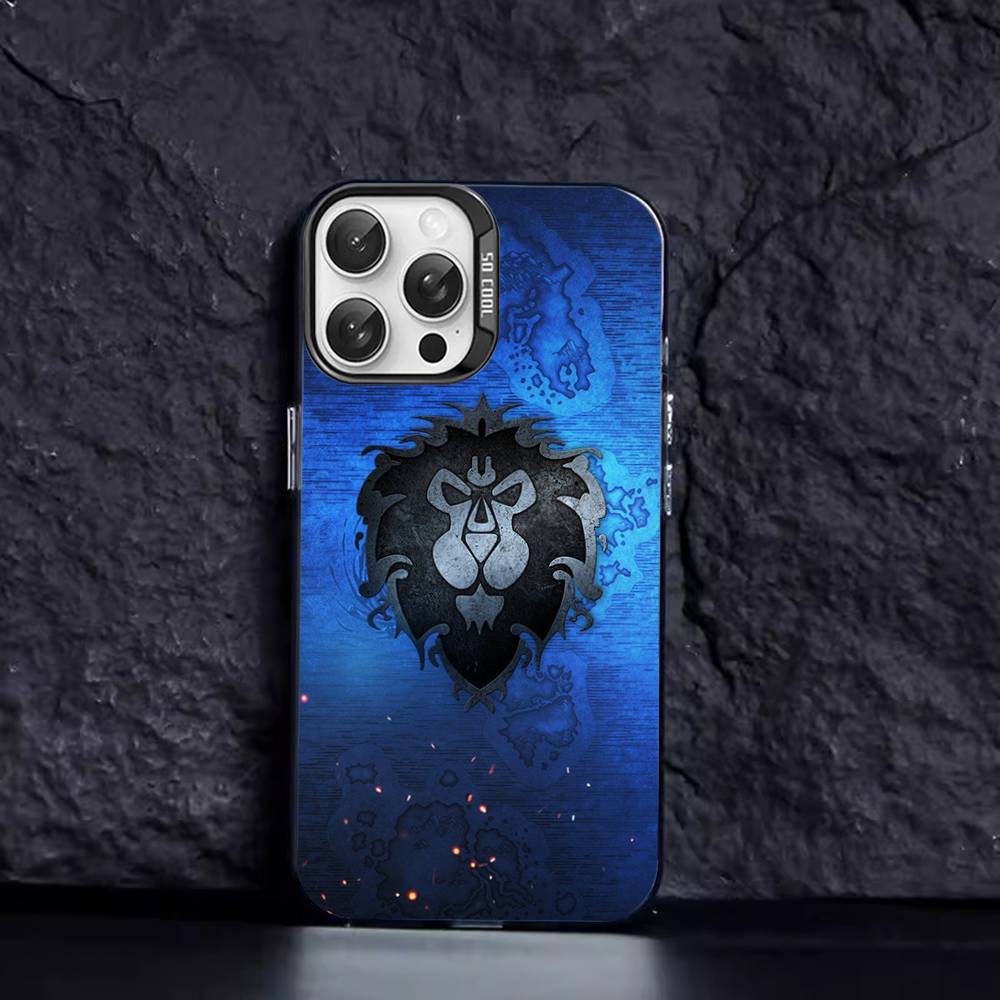 Game World Of Warcraft Phone Case For IPhone 17 16 15 14 13 12 11 Pro Max Plus Pro Colorful Shell