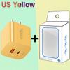 International Type-C 40W PD Fast Charger - EU/US/UK Adapter