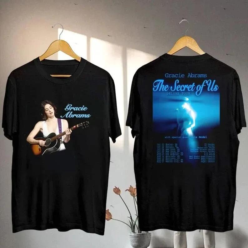 

Gracie Graphic Tee, Gracie Abrams The Secret Of Us Tour 2025 T-Shirt XL