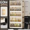 Folding Multi-Layer Plastic Storage & Wardrobe Cabinet for Kids and Households