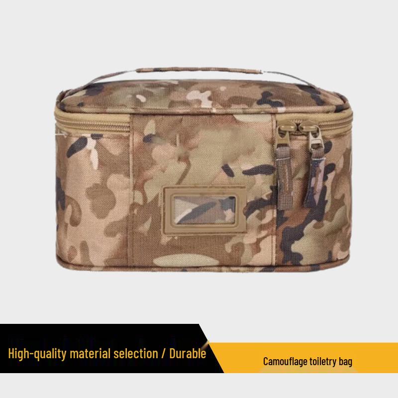 Portable Tactical Camouflage Toiletry & Storage Bag