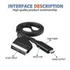 SCART auf HDMI Videokonverter Kabeladapter mit 1080p 720p Ausgang für HD-Fernseher-Anzeige und Kompatibilität