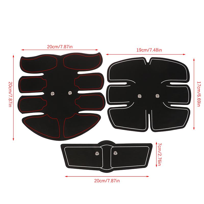 Elektrikli Kas Eğitim Makinesi Fitness Spor Salonu Ekipmanları Karın Kası Eğitmeni Kol Vücut Zayıflama Yağ Yakma Kas Stimülatörü