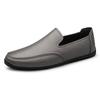 2025 New Genuine Leather Men Walking Shoes Casual Business Formal Shoes Fashion Designer Comfy Dress Loafers Driving Lazy Shoes