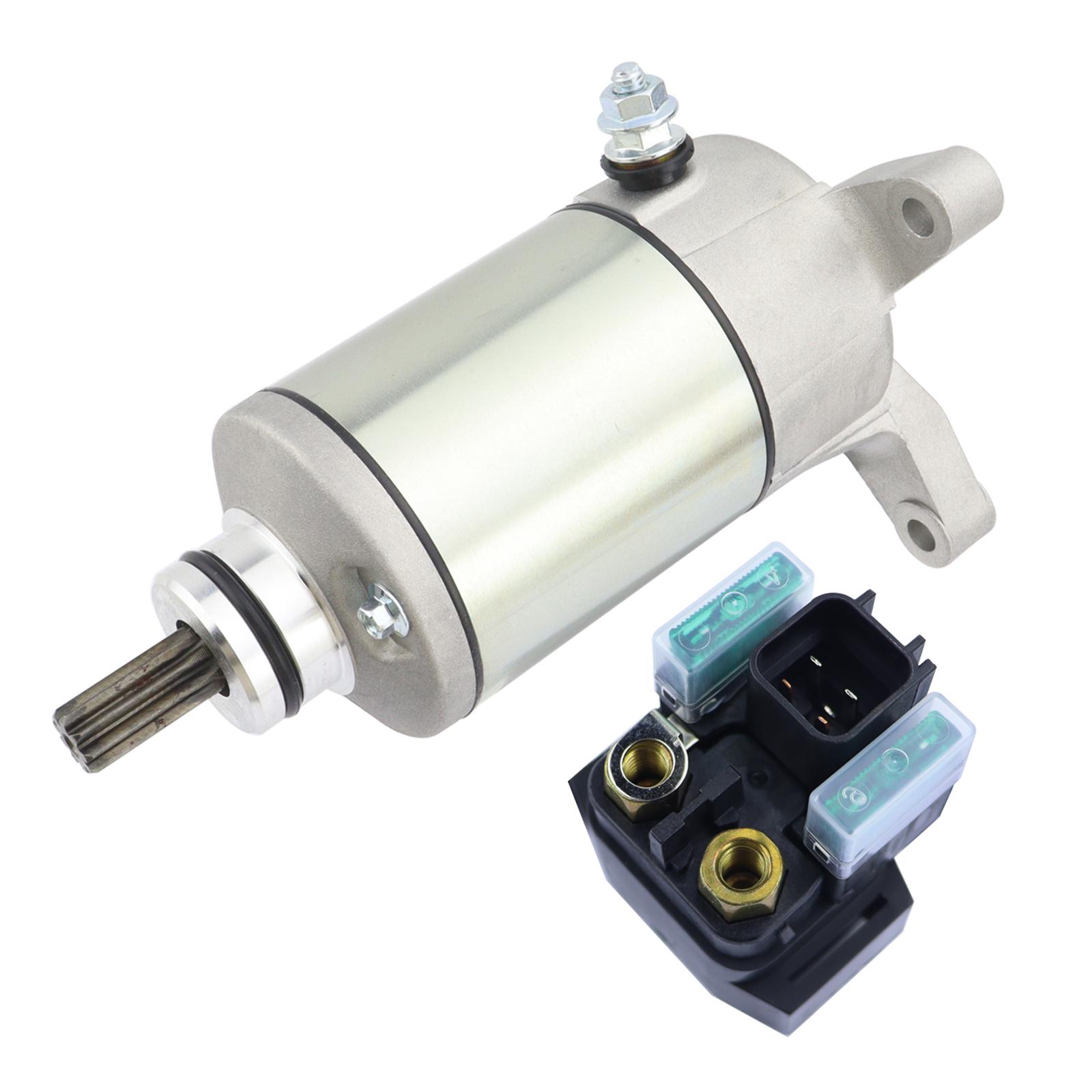 31800-06G02 Motorcycle Starter Motor for SUZUKI DL 650 V-STROM SV650 SV650S SV650A 1999- OEM Number 31100-19F00,31100-19F10 2 PCS SET