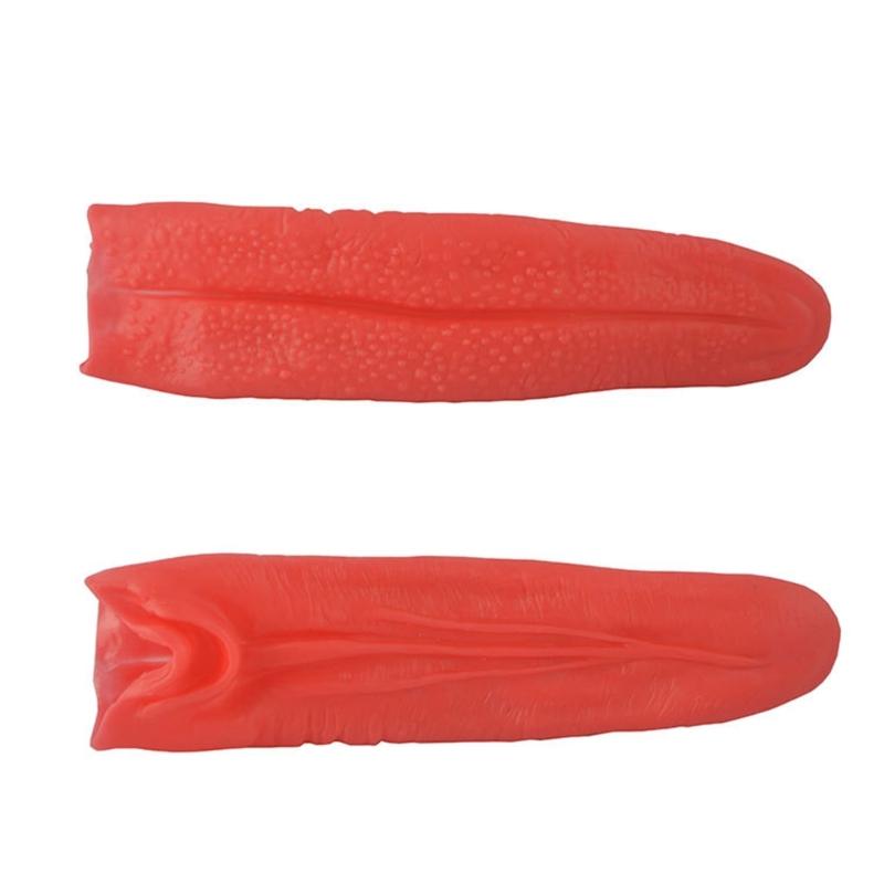 Halloween Fake Long Tongue Props Horrific Party Prank Props Artificial Long Tounge Simulated Tounge Cosplays Long Tounge
