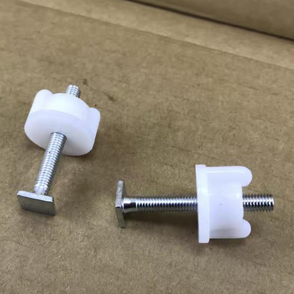 2pcs Stainless Steel Toilet Lid Fixing Screws Long-lasting & Easy Installation Toilet Cover Hinge Repair Fixing Screws Accessory