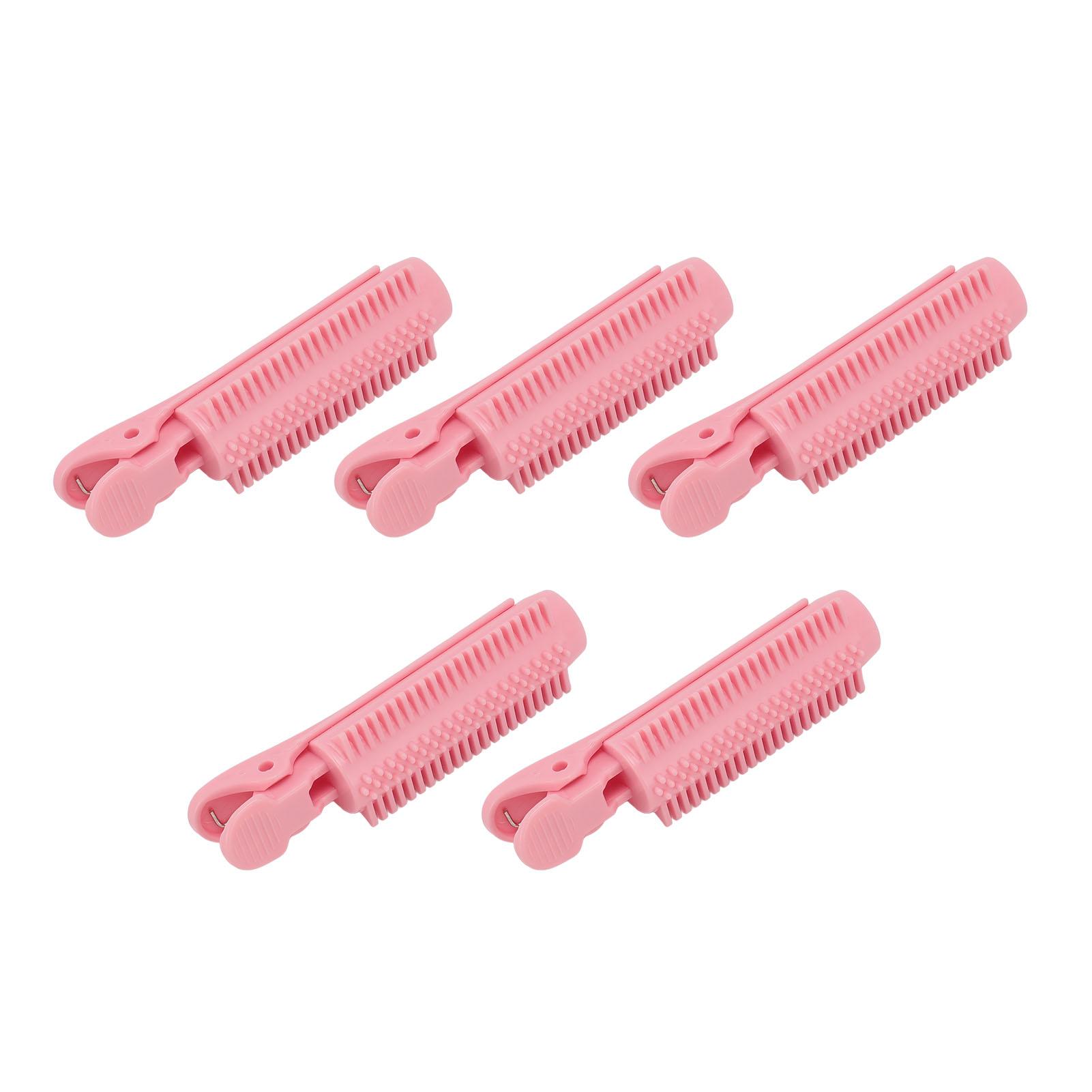 

5 шт., пушистая заколка для волос, многоразовая портативная челка, роликовый зажим, инструмент для самостоятельной укладки волос для женщин и девочек