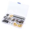 Grommet Tool Kit 12mm Large Electroplated Metal Eyelets Tool Set Handicraft Decoration Office Equipment