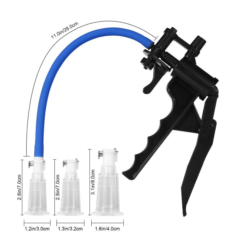 Female Manual Clitoral Pump Vacuum Pump Sucking Set Acrylic Cylinder Nipple Vagina Suction Cup Supplies Adult Erotic Sex
