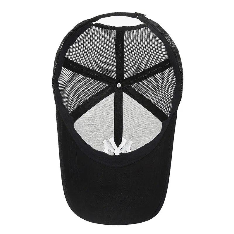 Spring And Summer New Hat Men's Summer Mesh Shade Baseball Cap Tennis Hat Outdoor Casual Sun Hat Korean Breathable Cap