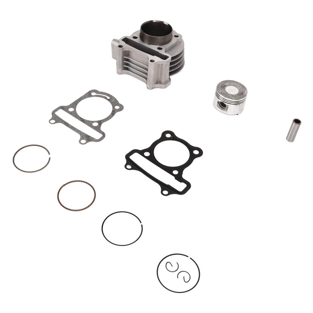 50mm Cylinderenhetssats Komplett Kolvringssats Ersättning för GY6 100cc Skoter Motorcykel