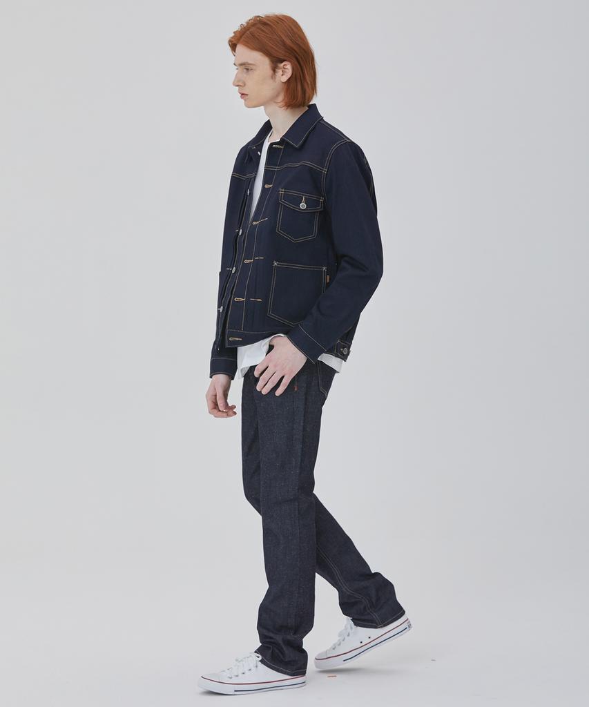 RYUL+WAI Raw Denim Naps Indigo Denim Pants