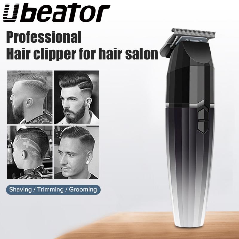 

Ubeator 2020C машинка для стрижки с USB-зарядкой для салона для мужчин, бритья, обрезки, ухода за волосами, бритвы для укладки, машинки для стрижки