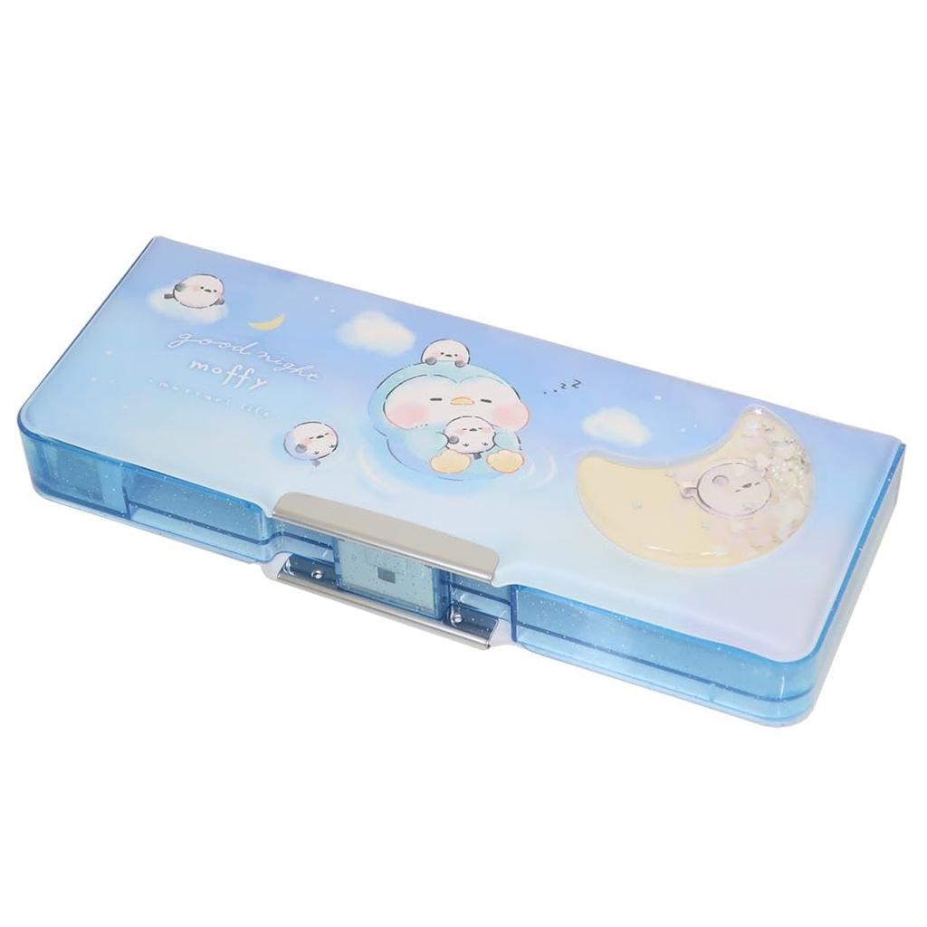 Kamio Japan Pen Compact Pen Sleepy Moffy 223302 Case, Double-Sided Case,
