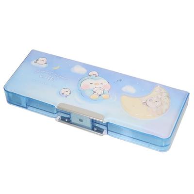 Kamio Japan Compact Pen Sleeping Moffy 223302 Double-Sided Case,