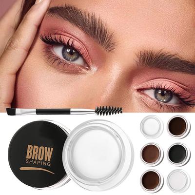Wasserfestes Augenbrauengel Wischfest Lang anhaltender Halt Augenbrauenpomade Make-up-Fixierer Transparente und Farbige Formel für Natürliche Wilde Augenbrauen Ganztägiger Halt
