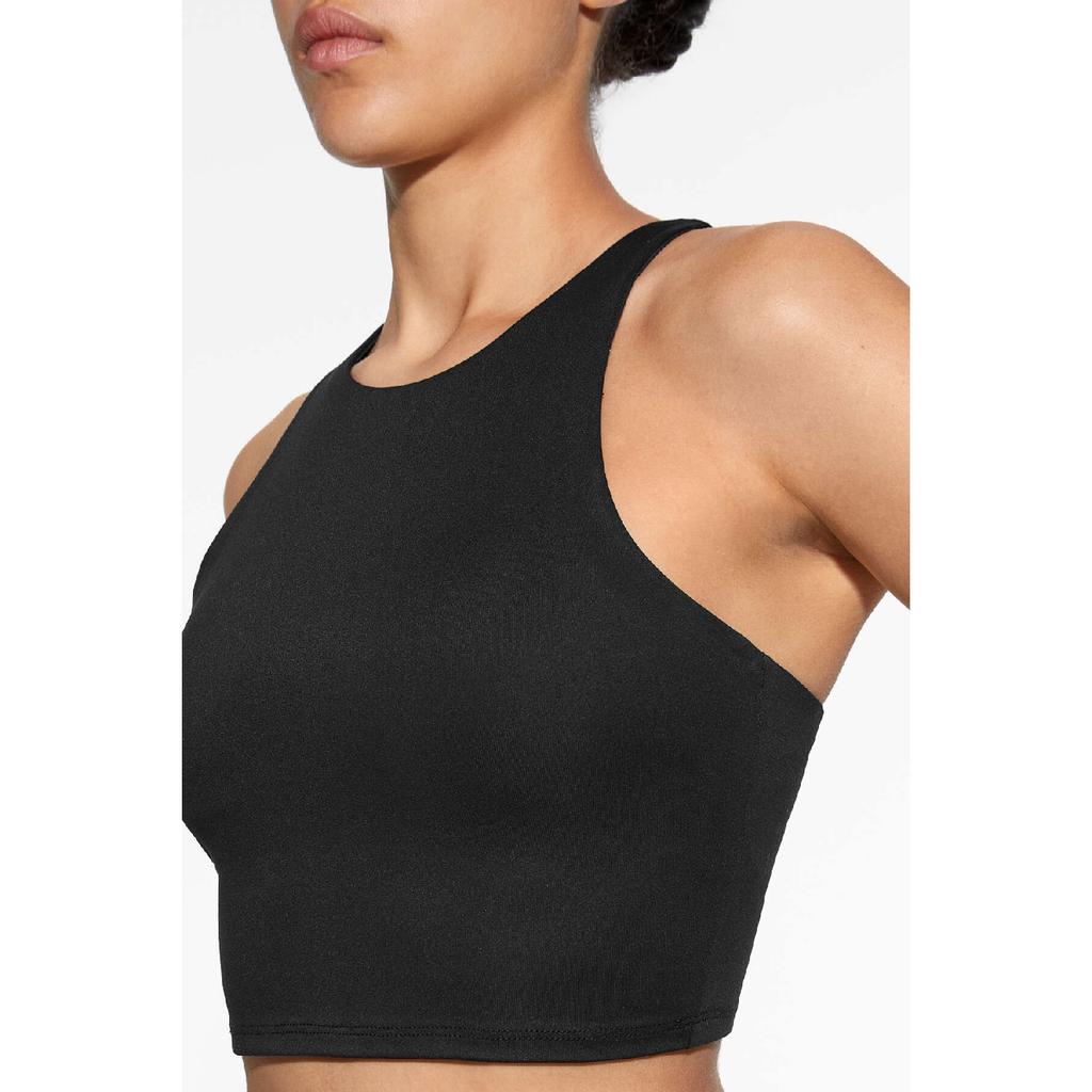Gestreiftes Comfortlux-Tanktop mit Cup