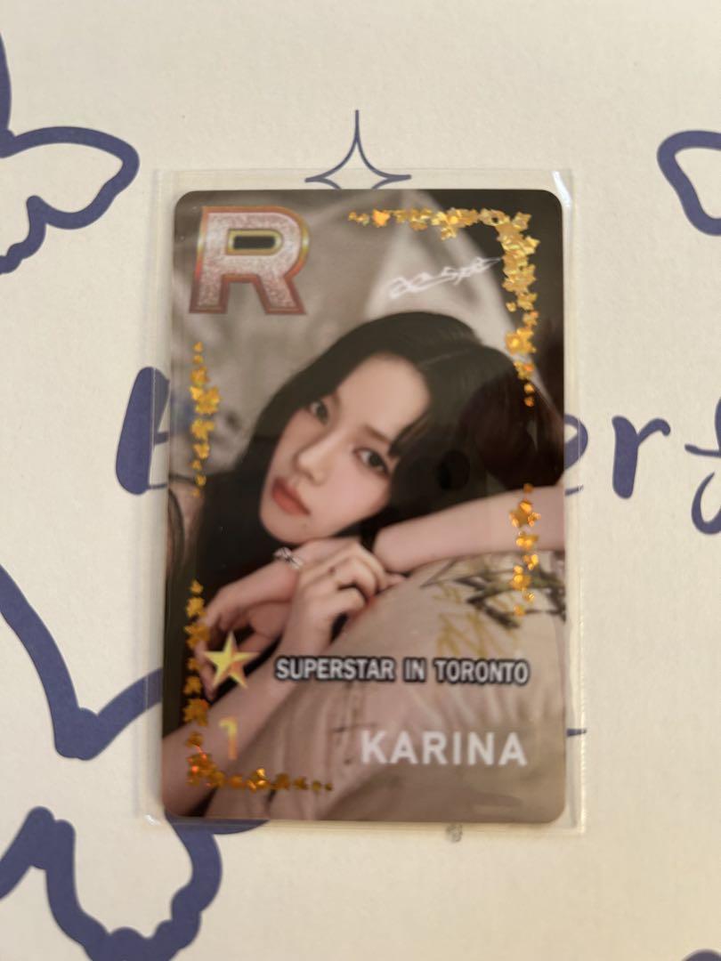 

[USED] AESPA Toronto Superstar Karina Trading Card