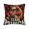 Punch Monkey Pillow Cover Soft Cushion Cover Morden Pillow Case For Wedding Party Home Decor