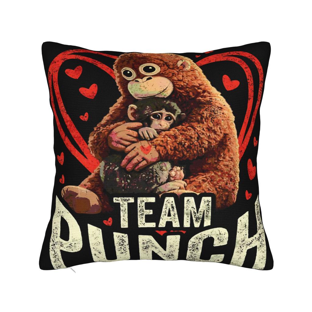 Punch Monkey Pillow Cover Soft Cushion Cover Morden Pillow Case For Wedding Party Home Decor