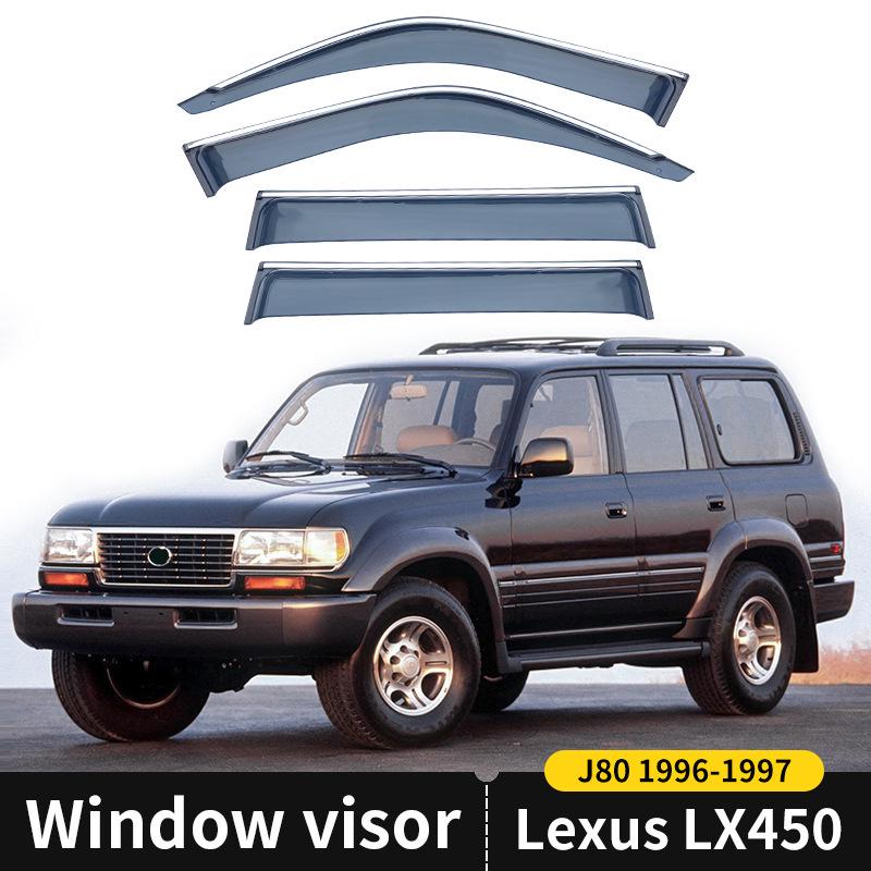 Compatible Rain and Sun Visor for Lexus LX450 LX470 LX570 LX500 Window