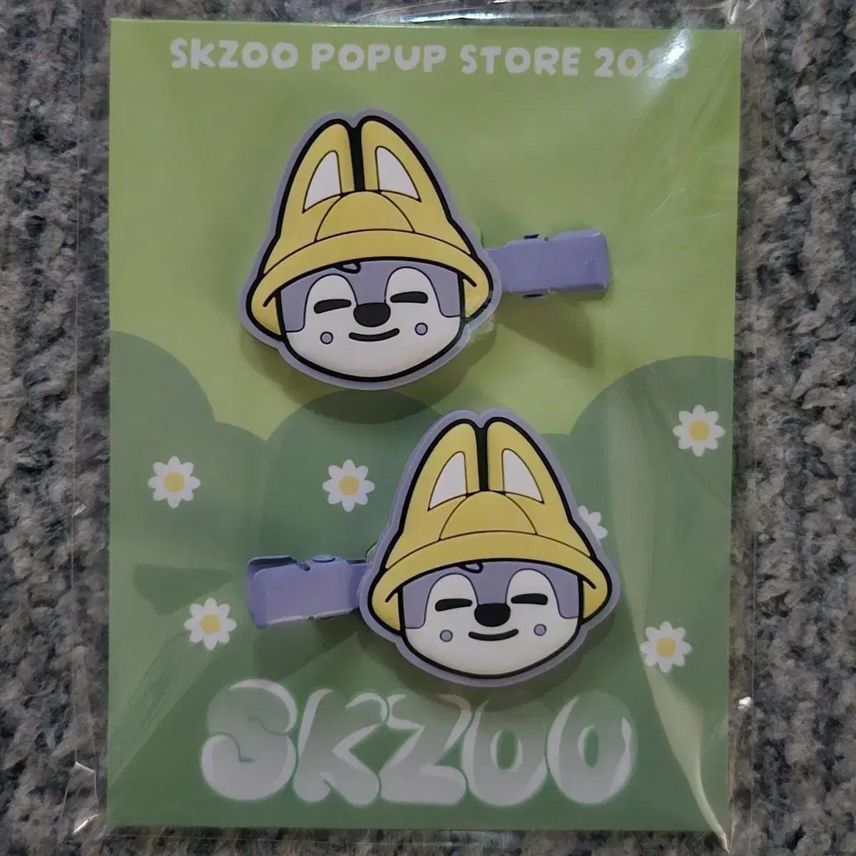 

Straykids Wolfchan Skzoo Popup Store 2025 Заколка для волос Шпилька