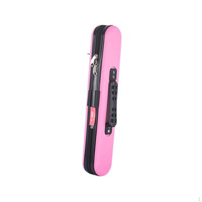 Fishing Rod Case Hard Shell 46x7.5x7.2cm Zipper Closure Travel Carrying