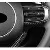 For Kia K5 Optima 21-2024 Carbon Fiber Steering Wheel U Type Cover Trim 1PCS