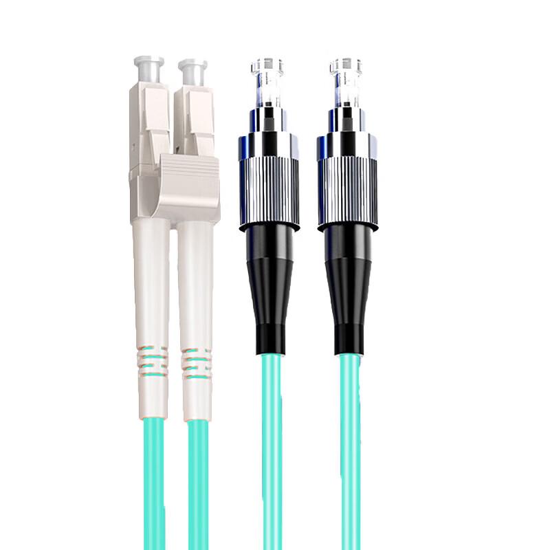 SAMZHE LC-FC OM3 Multimode Duplex Fiber Optic Patch Cord