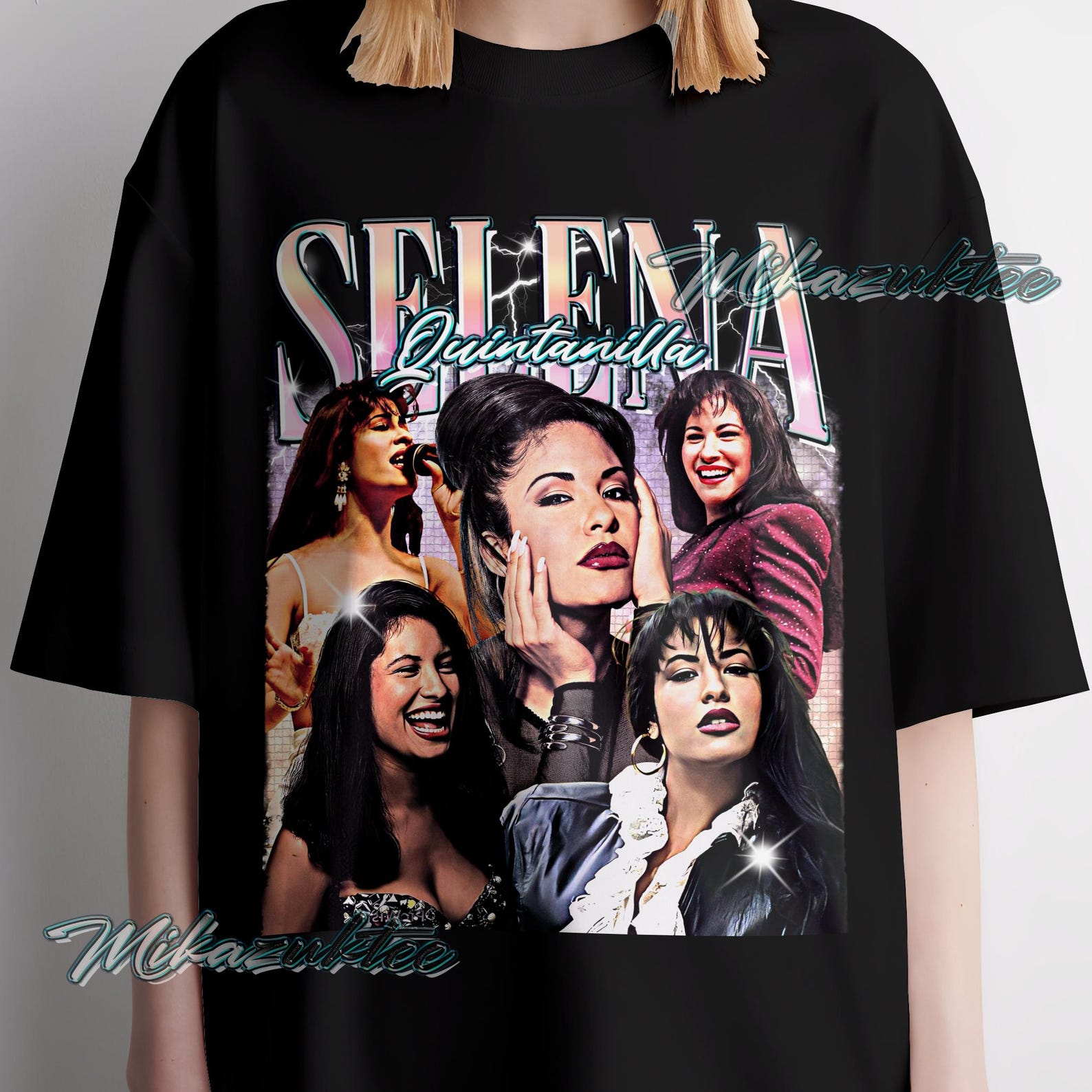 Selena Quintanilla Vintage Style Graphic Tee XL